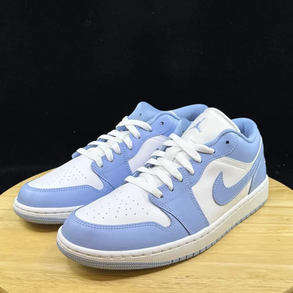 Nike Air Jordan 1 Low White Aluminum DC0774-142 Women's Size 11/ 9.5 M NEW